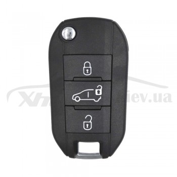 Ключ универсальный выкидной Peugeot HU-HCA / HU83 3 but VAN Xhorse-VVDI